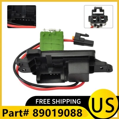 A/C Heater Blower Motor Resistor Fan Speed Control for Chevy Silverado 1500 2500 - Image 1 of 4