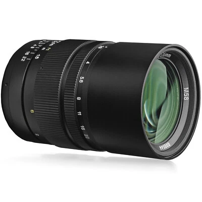 Oshiro 135mm Telephoto Lens for Canon EOS 300D 350D 400D 450D 1200D 1300D 2000D - Image 1 of 4