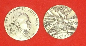 Medalla de Recuerdo del Vaticano del Papa Juan Pablo II, hecha en Milán, Italia - estampada - Imagen 1 de 4