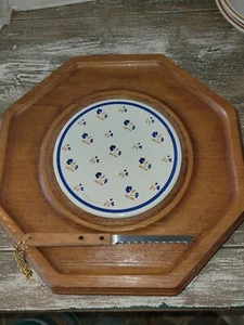 Vintage Goodwood Spice of Life Cutting Board Cheese Serving Tray charcuterie - Picture 1 of 7