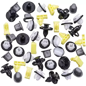 45 Pcs Wheel Opening Moulding Retainer Clips Fastener Fits For Mazda KD45-51-W24 - Foto 1 di 8