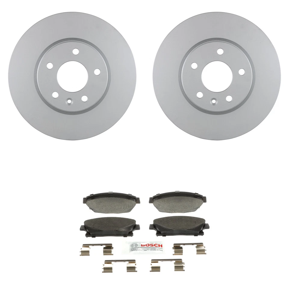 Bosch Front 300mm Rotors Quietcast Semi-Met Disc Brake Pad Kit For Verano Volt - Image 1 of 1