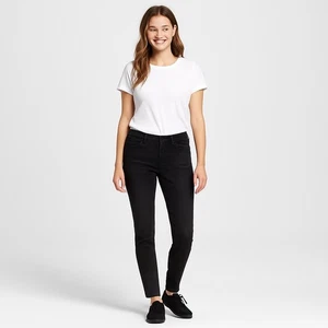 EUC Treasure & Bond schwarze Mid-Rise Skinny Crop Jeans – Größe 25 – W40 - Bild 1 von 8