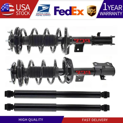 Para 06-13 Suzuki Grand Vitara FCS 4PCS conjunto de apoios de suspensão dianteiros completos amortecedores traseiros_SU - Imagem 1 de 4