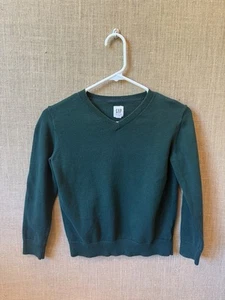 Gap Kids Boys Green V Neck Sweater Size M (8/9) - Picture 1 of 2