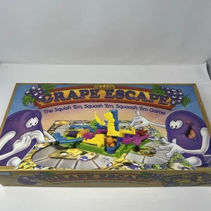 Vintage 1992 The Grape Escape Board Game Complete - NEEDS DOUGH REPLACEMENT - Picture 1 of 14