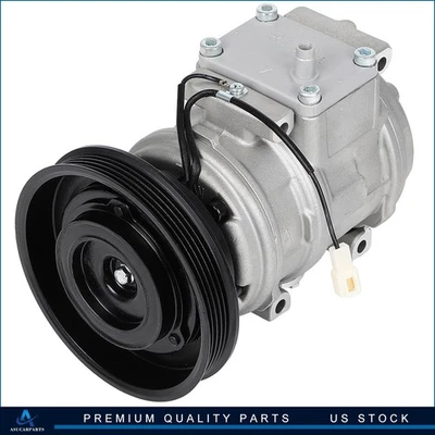 Compresor de aire acondicionado para Mitsubishi Eclipse 2,0 L 1995-1998 Chrysler Sebring 2,0 L 95-98 Foto 1 de 4