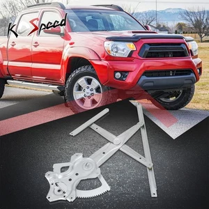 Front/Rear Driver Side Power Window Regulator w/o Motor for 05-18 Toyota Tacoma - Picture 1 of 5