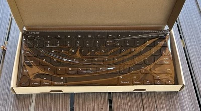 Arteck HB098 Universal Slim Portable Wireless Bluetooth Keyboard Windows Android - Image 1 of 4