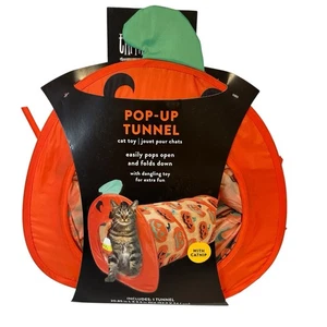 Thrills And Chills Pop Up Cat Tunnel With Cat Nip Halloween - Picture 1 of 2