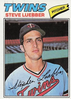 1977 Topps #457 Steve Luebber - Image 1 of 2