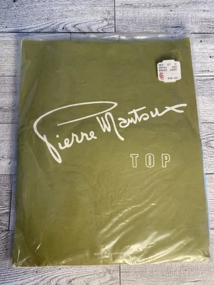 De Colección Pierre Mantoux Pantimedias/Medias Negro Transparente Con Hilo Dorado Costura Trasera Nuevo de Lote Antiguo M Foto 1 de 4