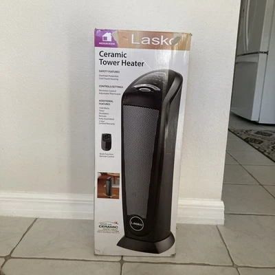 Lasko CT22410 Ceramic Tower Heater With Remote Control 1500w - Image 1 of 2