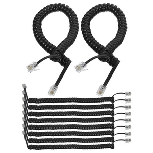 10 sztuk Zamienny kabel Zwinięte kable Telefon do telefonu stacjonarnego - Zdjęcie 1 z 12