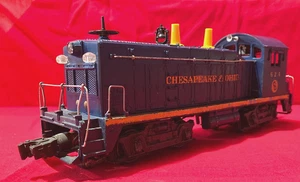 LIONEL No. 624 CHESAPEAKE & OHIO SWITCHER LOCOMOTIVE, TESTED & WORKING - VG - Picture 1 of 6