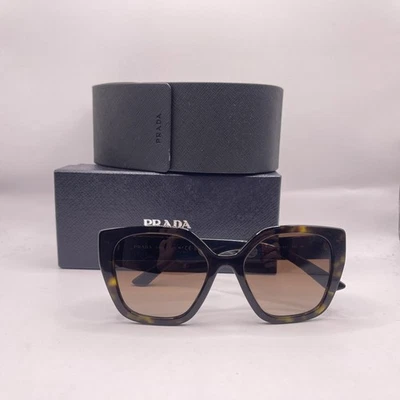Gafas de sol Prada para mujer grandes cuadradas degradadas mariposa SPR24X Habana usadas Foto 1 de 4
