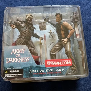 2002 Movie Maniacs Army of Darkness Ash vs. Evil Ash 2-Pack from McFarlane Toys - Picture 1 of 16