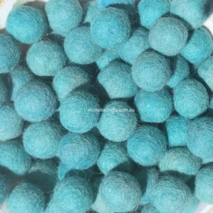 2cm Felt Balls Sail Blue Pom Pom Handmade Felt Wool Balls DIY Crafts Supplies - Picture 1 of 1