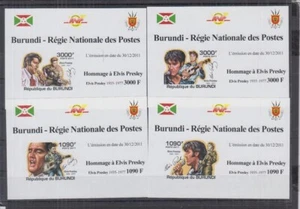 ST857Id. Burundi - MNH - Elvis Presley - 2011 - Deluxe - imperf - Picture 1 of 1