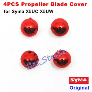 4Pcs Blade Cover Cap For Syma X5UC X5UW RC Quadcopter Propeller Spare Parts Red - Picture 1 of 4