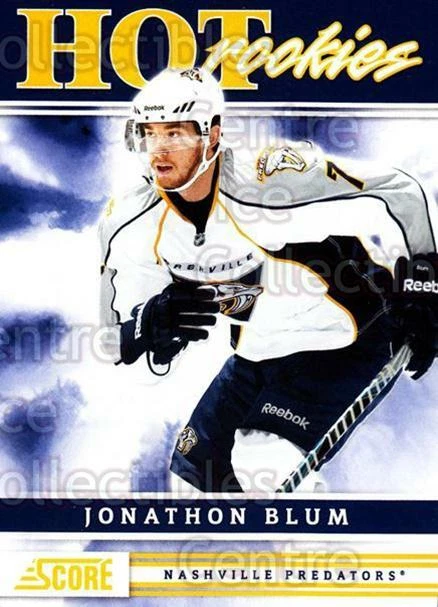 2011-12 Score #517 Jonathon Blum - Image 1 of 1
