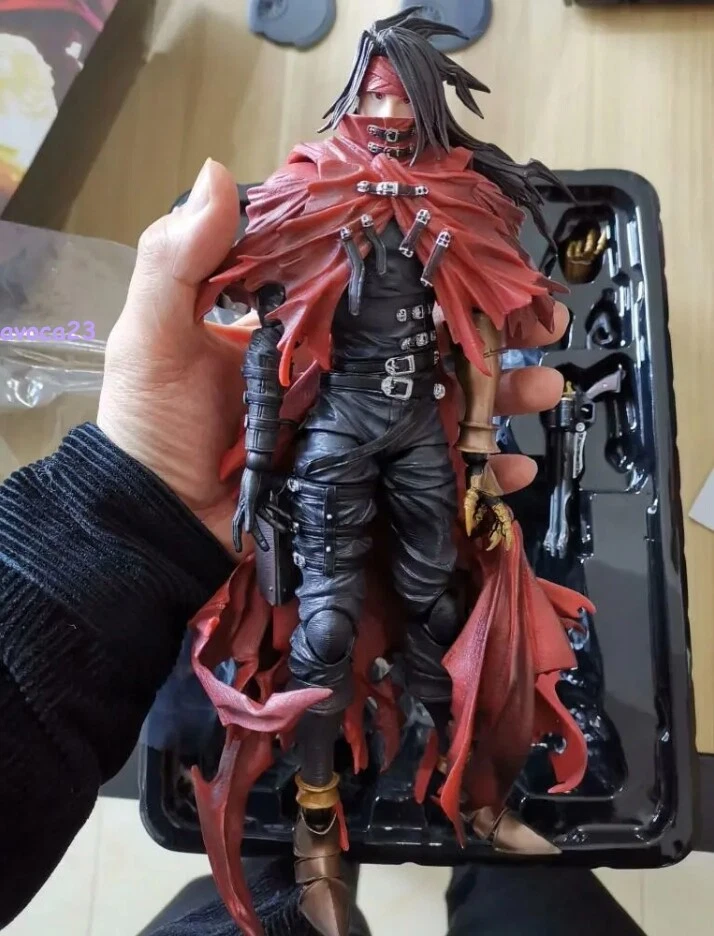 ¡En Estados Unidos! Figura de acción de PVC Play Arts Kai Final Fantasy VII Vincent Valentine nueva Foto 1 de 4