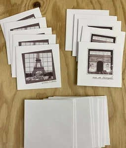Masterpiece Studios Blank Mini Notes/Cards w/ Envelopes - Paris, France - Picture 1 of 14