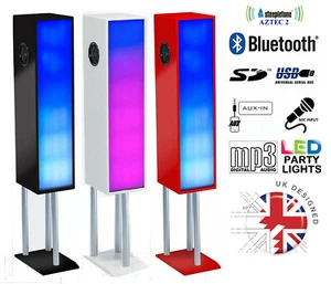 Altavoz Bluetooth de 100 W con luces LED intermitentes de color - Imagen 1 de 15