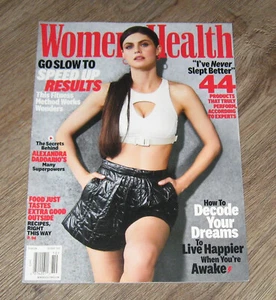 Women’s Health 2022 magazine Alexandra Daddario COVER photos article - Picture 1 of 1