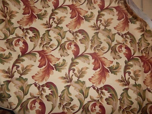 Richloom Screen Print Geometric Design Fabric 8 Yards Medium Weight 54” - Picture 1 of 2