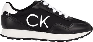 Neu ohne Karton Calvin Klein Größe 8M Turnschuhe schwarz weiß Schnürschuhe Freizeit Unisex - Bild 1 von 6