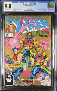 UNCANNY X-MEN #282 CGC 9.8 1991 PORTACIO PRIMERA APLICACIÓN BISHOP BYRNE GOLD SEGUNDA RARA - Imagen 1 de 5