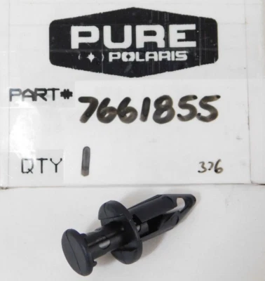 1 NEW Genuine Polaris Ranger SxS RzR Black Push Pin Body Panel Rivet OEM 7661855 - Image 1 of 3