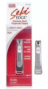 Seki Edge Stainless Steel Finger Nail Clipper (SS-106) - Picture 1 of 5