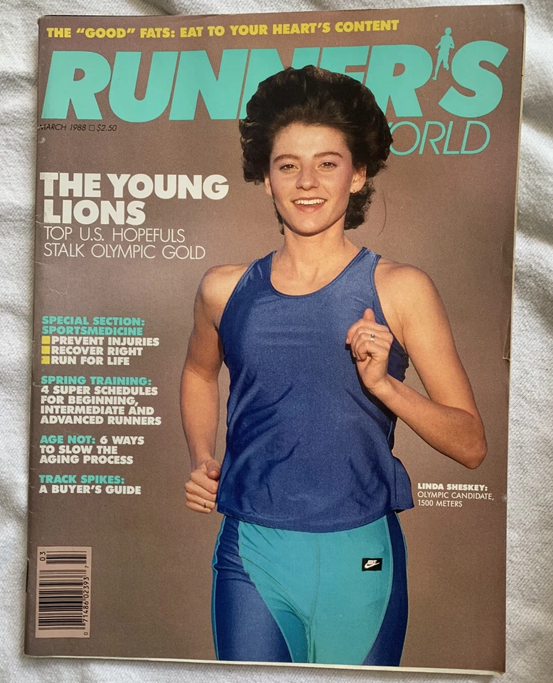 Runner’s World Magazine March 1988 Linda Shesky - Image 1 of 1