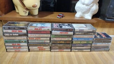 (37) Rock Cassette Lot,Bon Jovi,Eagles,Elton John,Bangles,Asia......! - Image 1 of 4