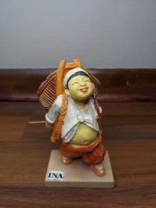 Vintage Korean Agriculturalist Man Figurine - Picture 1 of 5