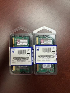 256MB PC2100 DDR2100 266Mhz 200-pin Sodimm Laptop 256X2 - Picture 1 of 1