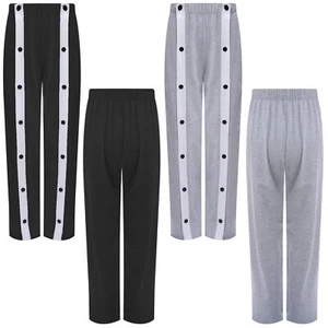 Kids Boys Sweatpants Basketball Trousers Athletic Pants Workout Dailywear Jazz - Picture 1 of 20