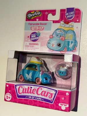 Shopkins Cutie Cars Fairycake Racer QT3-17 - Includes Mini Shopkin - Brand New - Image 1 of 3