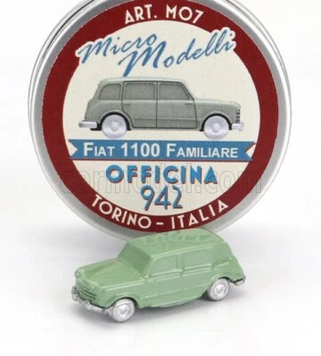 MODELLINO AUTO STATICO OFFICINA 942 FIAT 1100/103 STATION WAGON 1953 VERDE 1/76 - Immagine 1 di 4