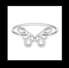 Butterfly Silver Ring Jewellery Gift Womens Pretty Gift