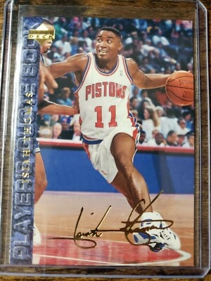 1994 Upper Deck USA Basketball Isaiah Thomas Player's Quote Book #67 Dream Team - Image 1 of 2