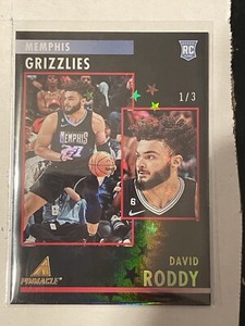 2022-23 Chronicles Pinnacle #87 David Roddy RC Memphis Grizzlies /3