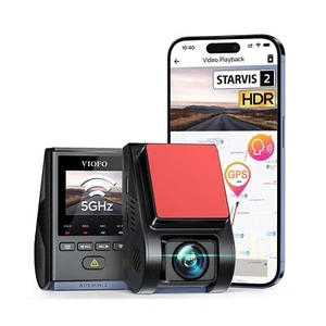 VIOFO Dash Cam A119 Mini 2, STARVIS 2 Sensor, 2K 60fps/HDR 30fps Voice Contro... - Picture 1 of 8