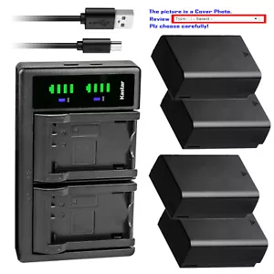 Kastar Battery LTD2 USB Charger for Nikon 4241 EN-EL25 ENEL25 EN-EL25a Batterty - Picture 1 of 11