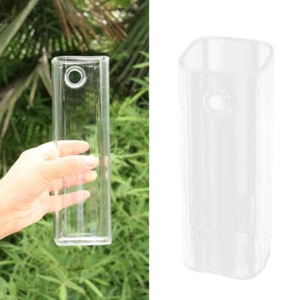 Wall Mounted Fish Tank Glass Flower Container Water Planting Vase - Picture 1 of 12