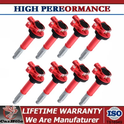 Bobinas de encendido 8 piezas UF622 DG542 para Ford F-150 2011 2012 2013 2014 5,0 L V8 Foto 1 de 4