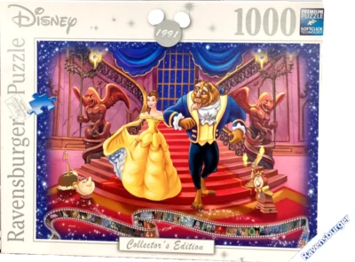 Ravensburger 1000pc Beauty and the Beast DISNEY 2017 jigsaw puzzle - Image 1 of 2