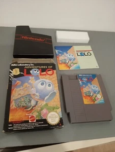 Nintendo NES Game: Adventures of Lolo AUS MATTEL PAL-A CIB Rare - Picture 1 of 6